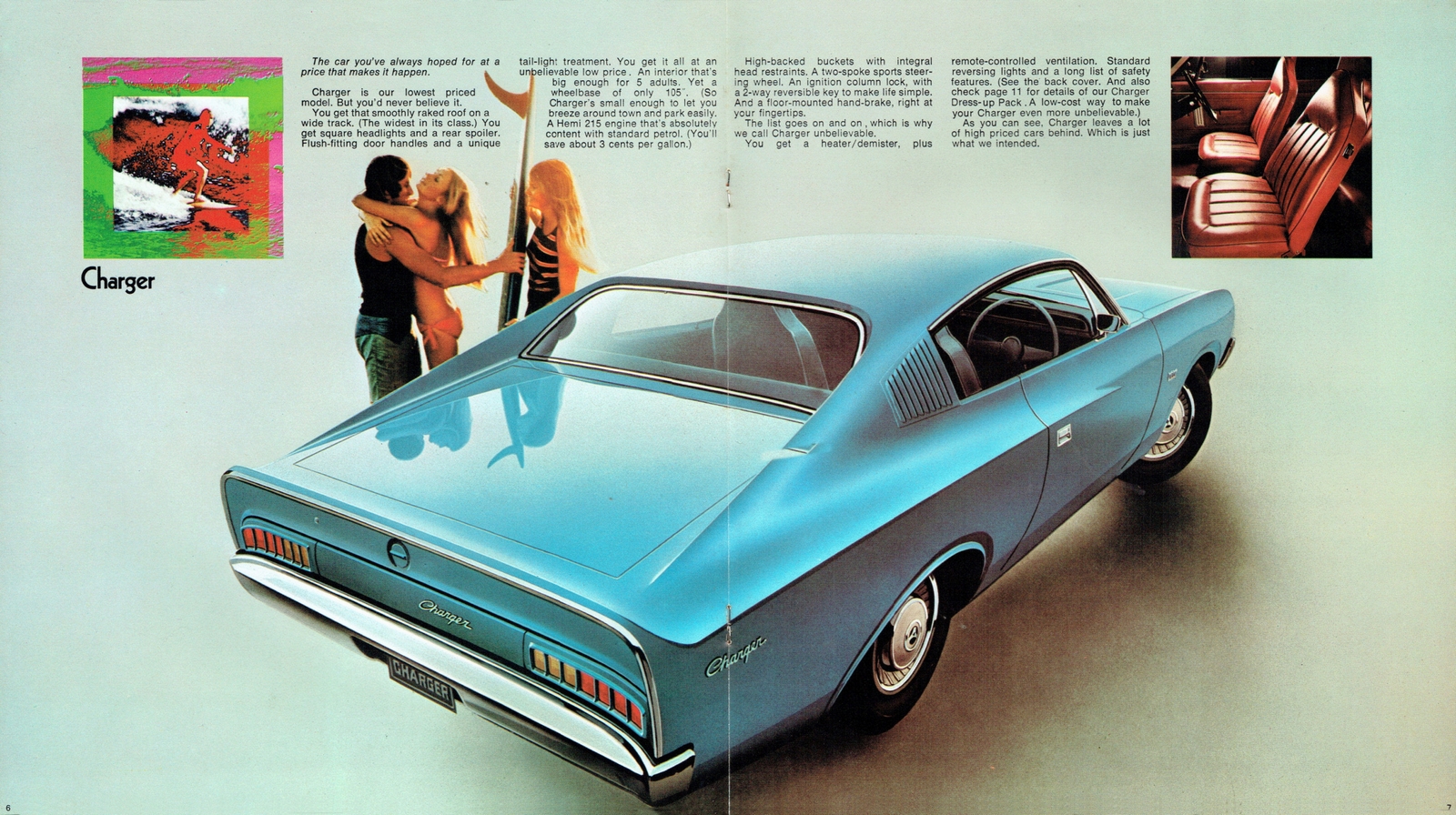 1971 Chrysler VH Valiant Charger Brochure